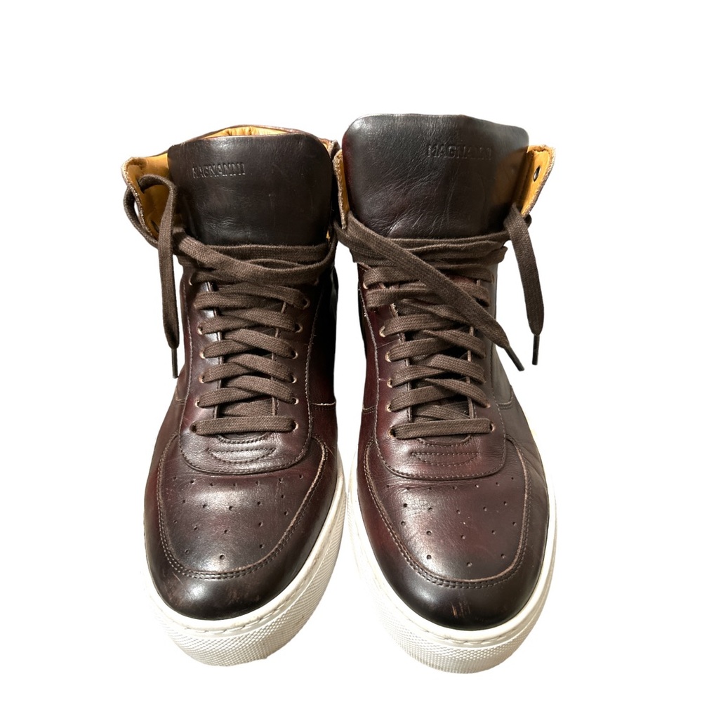 Magnanini leather hightop